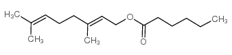 Geranyl caproate CAS:10032-02-7 manufacturer & supplier