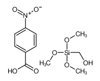 4-nitrobenzoic acid,trimethoxysilylmethanol CAS:100446-61-5 manufacturer & supplier