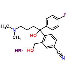 4-(4-(Dimethylamino)-1-(4-fluorophenyl)-1-hydroxybutyl)-3-(hydroxymethyl)benzonitrile hydrobromide CAS:103146-26-5 manufacturer & supplier