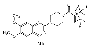 [4-(4-amino-6,7-dimethoxyquinazolin-2-yl)piperazin-1-yl]-(3-bicyclo[2.2.2]octa-2,5-dienyl)methanone CAS:107021-36-3 manufacturer & supplier