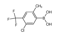 5-Chloro-2-methyl-4-(trifluoromethyl)phenylboronic acid CAS:1072946-33-8 manufacturer & supplier