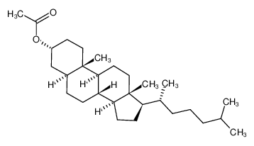 5-α-CHOLESTAN-3-α-OL ACETATE CAS:1107-59-1 manufacturer & supplier