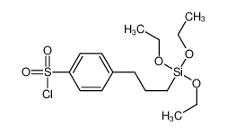 4-(3-triethoxysilylpropyl)benzenesulfonyl chloride CAS:112050-78-9 manufacturer & supplier