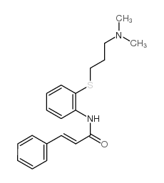 Cinanserin hydrochloride,N-[2-[[3-(Dimethylamino)propyl]thio]phenyl]-3-phenyl-2-propenamidehydrochloride CAS:1166-34-3 manufacturer & supplier