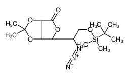 (3aS,6R,6aS)-6-[(1S)-1-azido-2-[tert-butyl(dimethyl)silyl]oxyethyl]-2,2-dimethyl-6,6a-dihydro-3aH-furo[3,4-d][1,3]dioxol-4-one CAS:118464-49-6 manufacturer & supplier