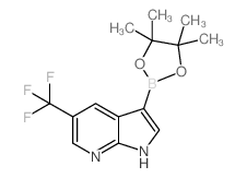 3-(4,4,5,5-Tetramethyl-1,3,2-dioxaborolan-2-yl)-5-(trifluoromethyl)-1H-pyrrolo[2,3-b]pyridine CAS:1198094-97-1 manufacturer & supplier