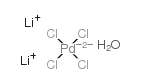 dilithium,tetrachloropalladium(2-),hydrate CAS:123334-21-4 manufacturer & supplier