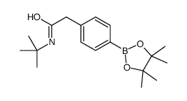 N-tert-butyl-2-[4-(4,4,5,5-tetramethyl-1,3,2-dioxaborolan-2-yl)phenyl]acetamide CAS:1256359-83-7 manufacturer & supplier