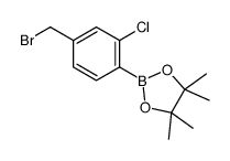 2-(4-(Bromomethyl)-2-chlorophenyl)-4,4,5,5-tetramethyl-1,3,2-dioxaborolane CAS:1256360-55-0 manufacturer & supplier