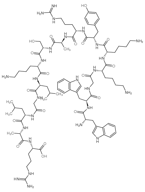 [Trp63, 64]-C3a (63-77),WWGKKYRASKLGLAR CAS:130154-64-2 manufacturer & supplier