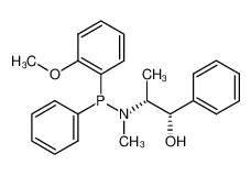 (SP)-(-)-N-METHYL-N-[(1R,2S)-(2-HYDROXY-1-METHYL-2-PHENYL)ETHYL]AMINO-O-ANIYSYLPHENYLPHOSPHINE CAS:131766-47-7 manufacturer & supplier