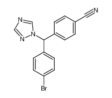 4-((4-bromophenyl)(1H-1,2,4-triazol-1-yl)methyl)benzonitrile CAS:143030-54-0 manufacturer & supplier