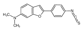 2-(4-isothiocyanatophenyl)-N,N-dimethyl-1-benzofuran-6-amine,hydrochloride CAS:150321-87-2 manufacturer & supplier