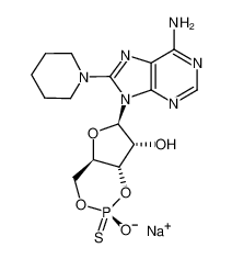 8-PIPERIDINOADENOSINE-3',5'-CYCLIC MONOPHOSPHOROTHIOATE, RP-ISOMER SODIUM SALT CAS:156816-36-3 manufacturer & supplier