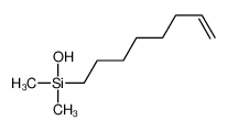 hydroxy-dimethyl-oct-7-enylsilane CAS:163969-19-5 manufacturer & supplier