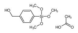 acetic acid,(4-trimethoxysilylphenyl)methanol CAS:168278-76-0 manufacturer & supplier