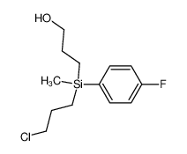 (3-chloropropyl)(4-fluorophenyl)(3-hydroxypropyl)methylsilane CAS:191926-76-8 manufacturer & supplier