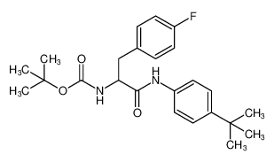 tert-butyl (1-((4-(tert-butyl)phenyl)amino)-3-(4-fluorophenyl)-1-oxopropan-2-yl)carbamate CAS:191928-63-9 manufacturer & supplier