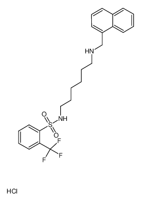 N-(6-((naphthalen-1-ylmethyl)amino)hexyl)-2-(trifluoromethyl)benzenesulfonamide hydrochloride CAS:191932-54-4 manufacturer & supplier