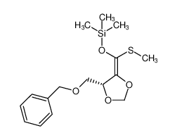 (R,Z)-((5-((benzyloxy)methyl)-1,3-dioxolan-4-ylidene)(methylthio)methoxy)trimethylsilane CAS:191935-12-3 manufacturer & supplier