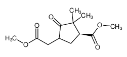 methyl (1S)-4-(2-methoxy-2-oxoethyl)-2,2-dimethyl-3-oxocyclopentane-1-carboxylate CAS:191935-93-0 manufacturer & supplier