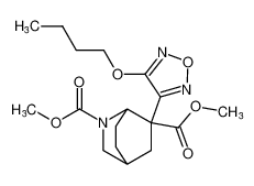 dimethyl 6-(4-butoxy-1,2,5-oxadiazol-3-yl)-2-azabicyclo[2.2.2]octane-2,6-dicarboxylate CAS:191937-29-8 manufacturer & supplier