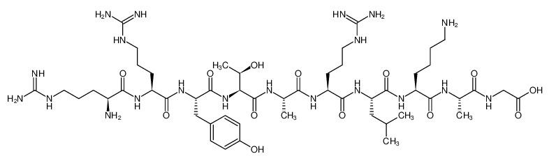 L-arginyl-L-arginyl-L-tyrosyl-L-threonyl-L-alanyl-L-arginyl-L-leucyl-L-lysyl-L-alanylglycine CAS:191985-32-7 manufacturer & supplier