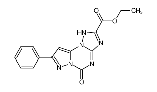 ethyl 5-oxo-8-phenyl-1,5-dihydropyrazolo[1,5-a][1,2,4]triazolo[1,5-c][1,3,5]triazine-2-carboxylate CAS:191987-62-9 manufacturer & supplier