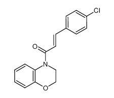 4-[3-(4-chloro-phenyl)-acryloyl]-3,4-dihydro-2H-benzo[1,4]oxazine CAS:19199-38-3 manufacturer & supplier