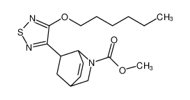 methyl 7-(4-(hexyloxy)-1,2,5-thiadiazol-3-yl)-2-azabicyclo[2.2.2]oct-5-ene-2-carboxylate CAS:191995-01-4 manufacturer & supplier