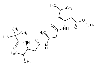 (S)-3-{(S)-3-[(R)-3-(2-Amino-2-methyl-propionylamino)-4-methyl-pentanoylamino]-butyrylamino}-5-methyl-hexanoic acid methyl ester CAS:192002-94-1 manufacturer & supplier