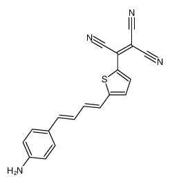 Ethenetricarbonitrile, [5-[4-(4-aminophenyl)-1,3-butadienyl]-2-thienyl]-,(E,E)- CAS:192003-49-9 manufacturer & supplier