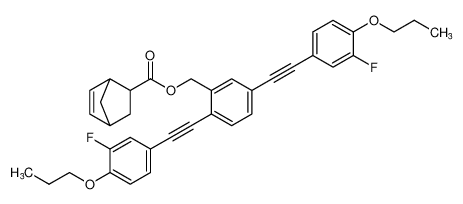 2,5-bis((3-fluoro-4-propoxyphenyl)ethynyl)benzyl bicyclo[2.2.1]hept-5-ene-2-carboxylate CAS:192005-54-2 manufacturer & supplier