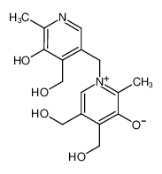 N-(3-Hydroxy-2-methyl-4-hydroxymethyl-pyrid-5-ylmethyl)-4,5-bis-hydroxymethyl-2-methyl-pyridinium-3-olat CAS:19203-53-3 manufacturer & supplier