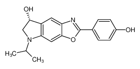 (R)-2-(4-hydroxyphenyl)-5-isopropyl-6,7-dihydro-5H-oxazolo[4,5-f]indol-7-ol CAS:192046-23-4 manufacturer & supplier