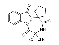 3,3-dimethyl-3,4-dihydrospiro[benzo[i][1,4,7]oxadiazecine-6,1'-cyclopentane]-2,5,8(7H)-trione CAS:192046-49-4 manufacturer & supplier