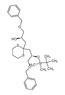 (2R)-1-benzyloxy-3-{2-[(2R)-3-benzyloxy-2-(tert-butyl-dimethyl-silanyloxy)-propyl]-[1,3]dithian-2-yl}-propan-2-ol CAS:192047-43-1 manufacturer & supplier