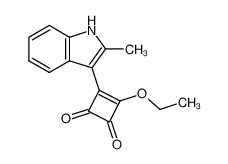 ethoxy-(2-methyl-indol-3-yl)-cyclobutenedione CAS:19205-43-7 manufacturer & supplier