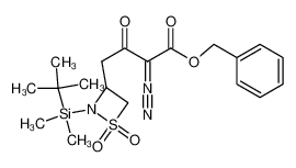 4-[2-(tert-Butyl-dimethyl-silanyl)-1,1-dioxo-1λ6-[1,2]thiazetidin-3-yl]-2-diazo-3-oxo-butyric acid benzyl ester CAS:192059-76-0 manufacturer & supplier