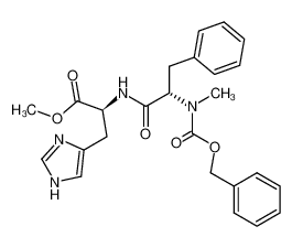 (S)-2-[(S)-2-(Benzyloxycarbonyl-methyl-amino)-3-phenyl-propionylamino]-3-(1H-imidazol-4-yl)-propionic acid methyl ester CAS:192064-88-3 manufacturer & supplier