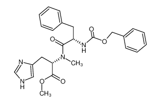 (S)-2-[((S)-2-Benzyloxycarbonylamino-3-phenyl-propionyl)-methyl-amino]-3-(1H-imidazol-4-yl)-propionic acid methyl ester CAS:192064-89-4 manufacturer & supplier