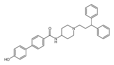 N-(1-(3,3-diphenylpropyl)piperidin-4-yl)-4'-hydroxy-[1,1'-biphenyl]-4-carboxamide CAS:192065-64-8 manufacturer & supplier