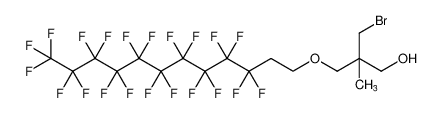 3-bromo-2-(((3,3,4,4,5,5,6,6,7,7,8,8,9,9,10,10,11,11,12,12,12-henicosafluorododecyl)oxy)methyl)-2-methylpropan-1-ol CAS:192065-80-8 manufacturer & supplier