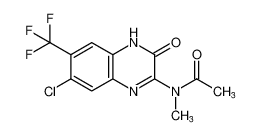 N-(7-chloro-3-oxo-6-(trifluoromethyl)-3,4-dihydroquinoxalin-2-yl)-N-methylacetamide CAS:192075-77-7 manufacturer & supplier