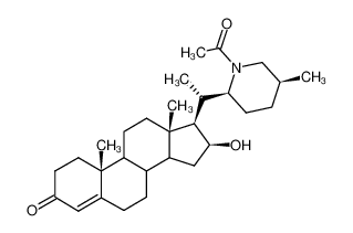 (22S,25S)-16β-Hydroxy-22,26-acetimino-cholest-4-en-3-on CAS:1921-00-2 manufacturer & supplier