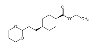 ethyl (1s,4s)-4-(2-(1,3-dioxan-2-yl)ethyl)cyclohexane-1-carboxylate CAS:192122-91-1 manufacturer & supplier