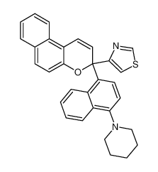 4-(3-(4-(piperidin-1-yl)naphthalen-1-yl)-3H-benzo[f]chromen-3-yl)thiazole CAS:192127-48-3 manufacturer & supplier