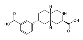 rel-(3R,4aS,6R,8aS)-6-(3-carboxyphenyl)decahydroisoquinoline-3-carboxylic acid CAS:192138-35-5 manufacturer & supplier