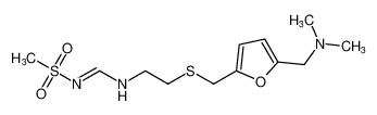 (E)-N-(2-(((5-((dimethylamino)methyl)furan-2-yl)methyl)thio)ethyl)-N'-(methylsulfonyl)formimidamide CAS:192195-59-8 manufacturer & supplier