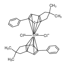 bis(7,7-dimethyl-3-phenylbicyclo[3.3.0]-2,4-octadien-3yl)dichlorotitanium CAS:192198-11-1 manufacturer & supplier